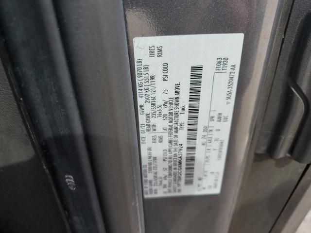 2021 FORD TRANSIT T- - 1FTBR2CG6MKA37924