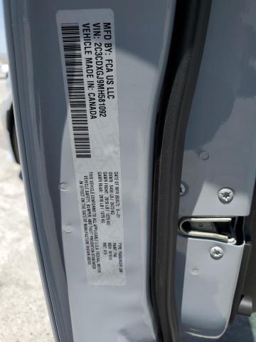 2021 DODGE CHARGER SC 2C3CDXGJ9MH581092