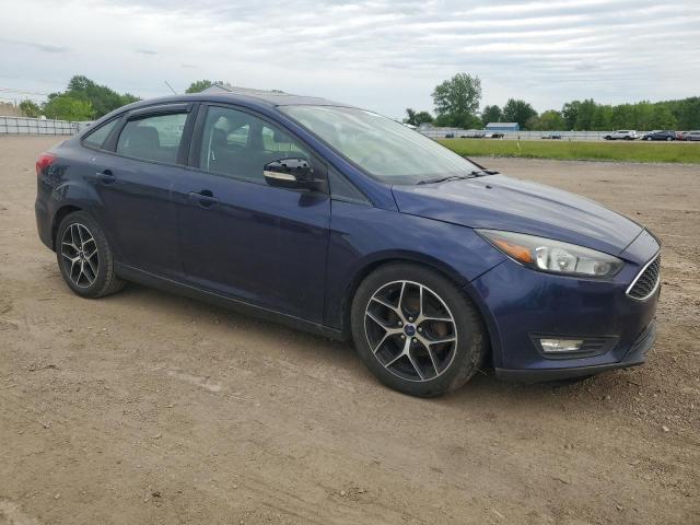 Vin: 1fadp3h23hl275799, lot: 58531355, ford focus sel 20174