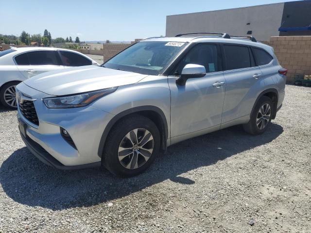 Vin: 5tdhzrah3ls008371, lot: 56546215, toyota highlander xle 2020 img_1