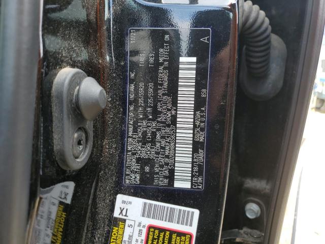 2022 TOYOTA HIGHLANDER - 5TDDZRBH8NS562537