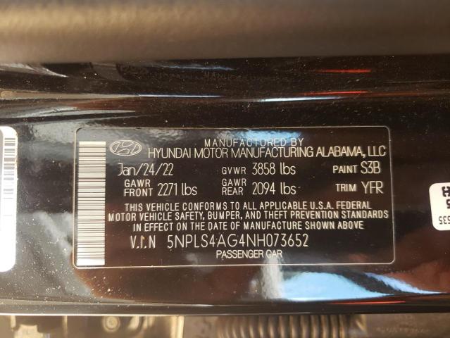 2022 HYUNDAI ELANTRA SE - 5NPLS4AG4NH073652