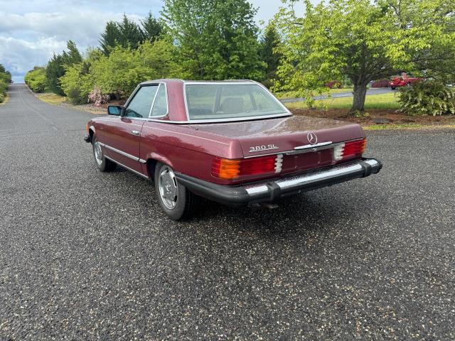 Vin: wdbba45cxfa031970, lot: 57814665, mercedes-benz sl-class sl 19853