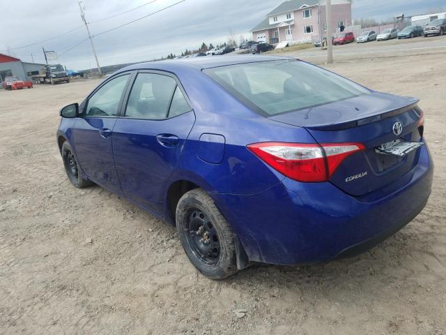 Vin: 2t1burhe3fc395193, lot: 55131645, toyota corolla l 20152