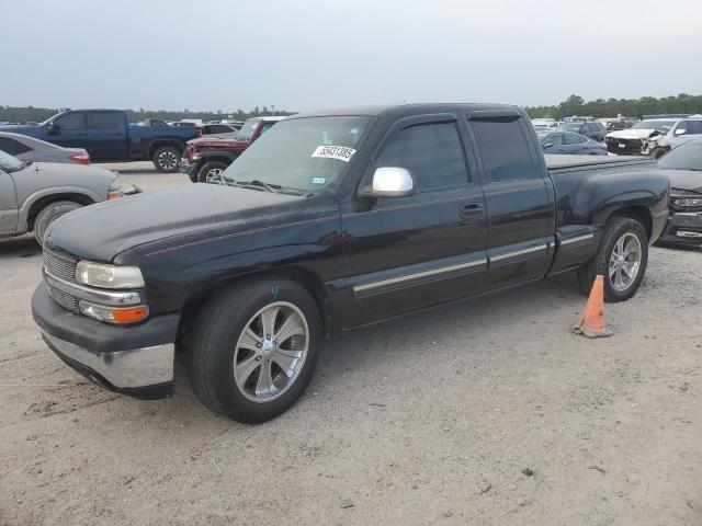 CHEVROLET SILVERADO 2002 black  gas 2GCEC19T521144442 photo #1