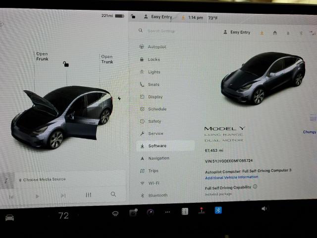 2021 TESLA MODEL Y - 5YJYGDEE0MF065724