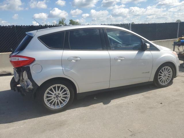 FORD C-MAX SE 2016 silver  hybrid engine 1FADP5AU5GL113825 photo #4