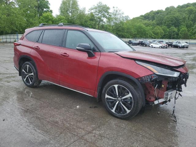 Vin: 5tdlzrbh7ns246168, lot: 58135265, toyota highlander xse 20224