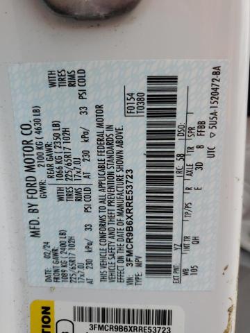 2024 FORD BRONCO SPO - 3FMCR9B6XRRE53723