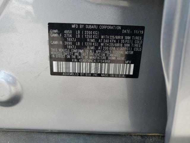 2020 SUBARU OUTBACK LI - 4S4BTANCXL3134988