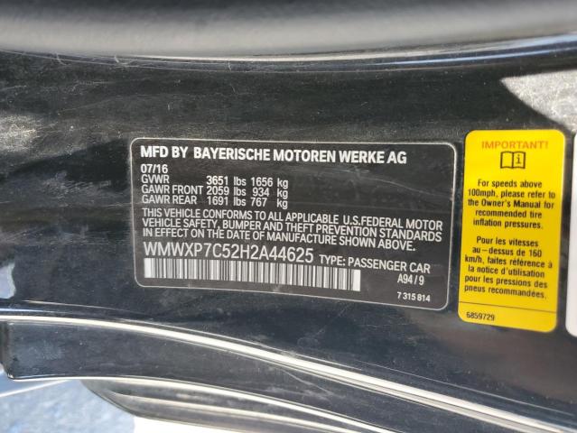 2017 MINI COOPER S - WMWXP7C52H2A44625