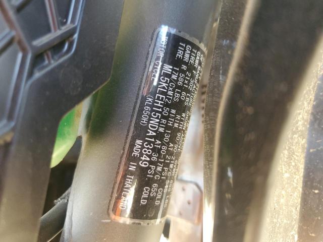 2022 KAWASAKI KL650 H - ML5KLEH15NDA13849