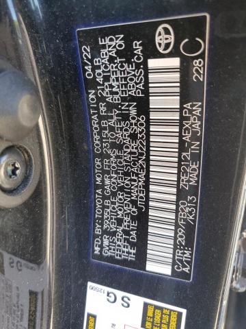 2022 TOYOTA COROLLA LE JTDEPMAE2NJ223306