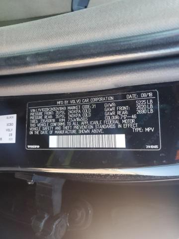 2019 VOLVO XC60 T5 MO LYV102DK2KB241849