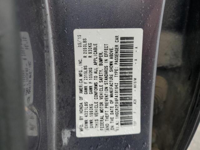 2015 HONDA ACCORD SPO - 1HGCR2F58FA191642