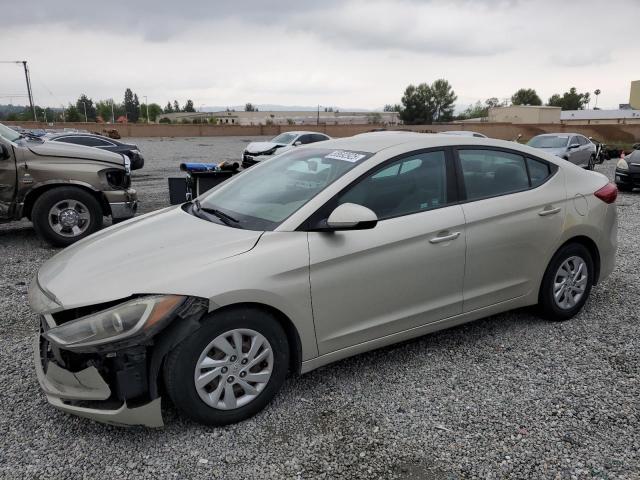 HYUNDAI ELANTRA SE 2017 silver  gas 5NPD74LF2HH101687 photo #1