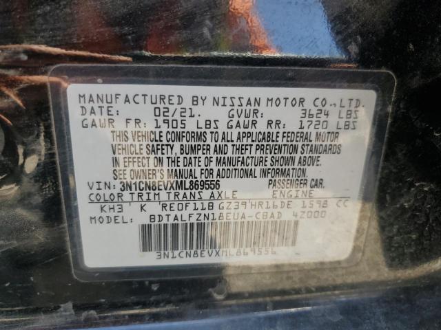 2021 NISSAN VERSA SV - 3N1CN8EVXML869556