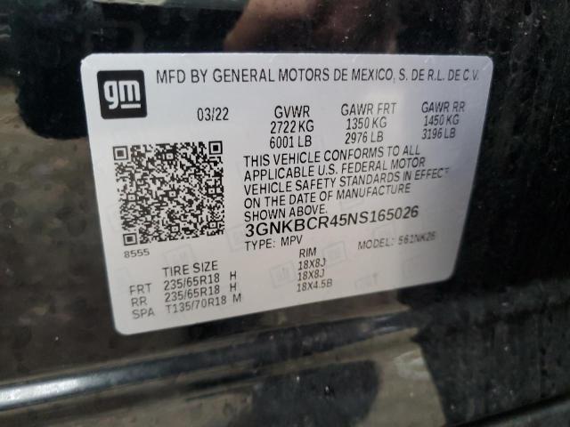 2022 CHEVROLET BLAZER 2LT - 3GNKBCR45NS165026
