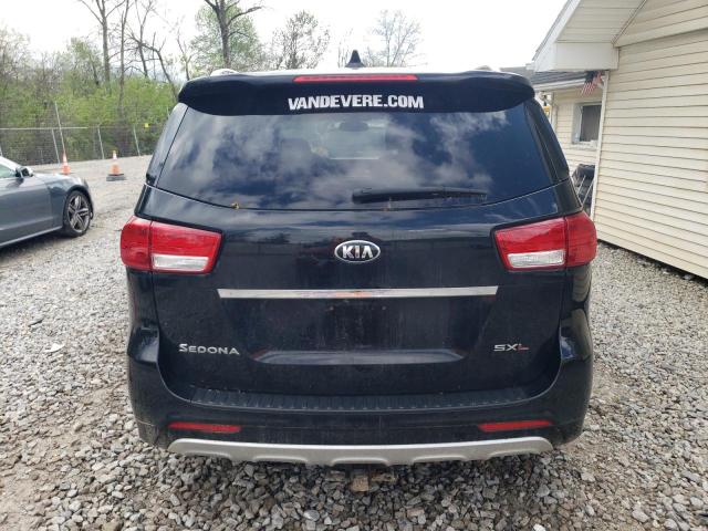 2016 KIA SEDONA SXL KNDME5C10G6187302