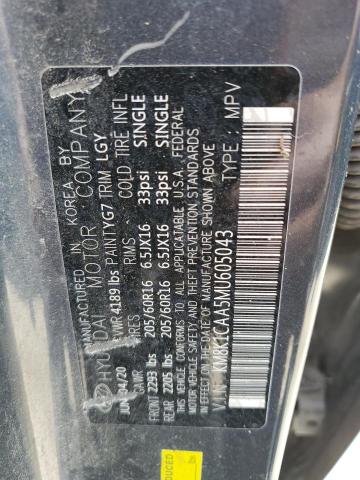 2021 HYUNDAI KONA SE KM8K1CAA5MU605043