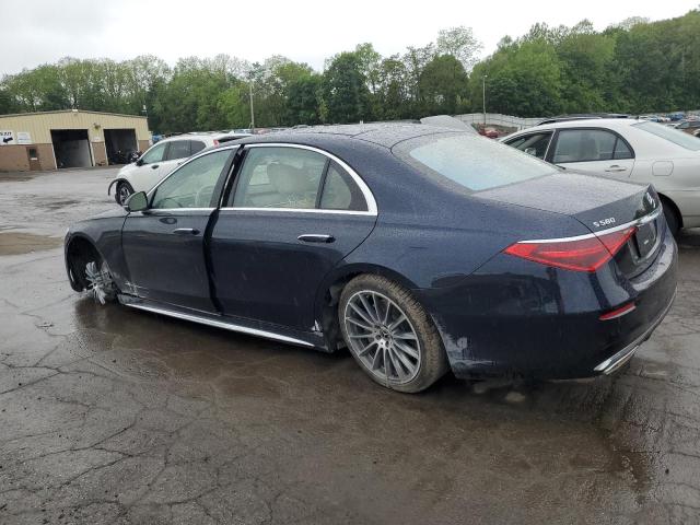 Vin: w1k6g7gb9ra285171, lot: 57802725, mercedes-benz s-class 580 4matic 20242