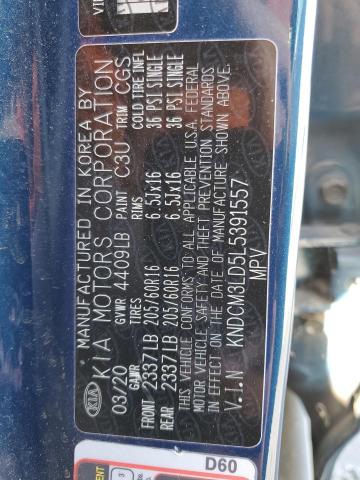 2020 KIA NIRO LXS KNDCM3LD5L5391557