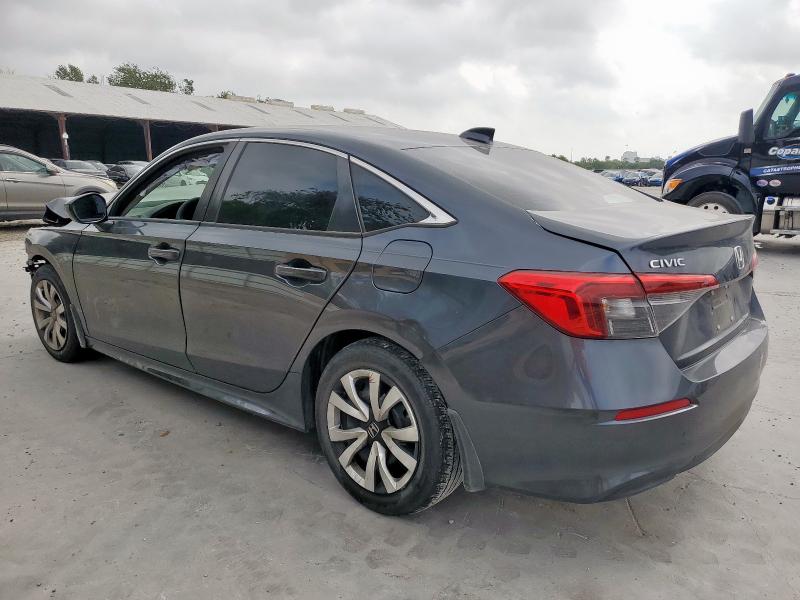 Vin: 2hgfe2f27ph539285, lot: 57041205, honda civic lx 20232