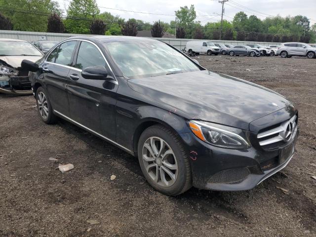 Vin: wddwf4kb3hr244625, lot: 57971315, mercedes-benz c-class 300 4matic 20174