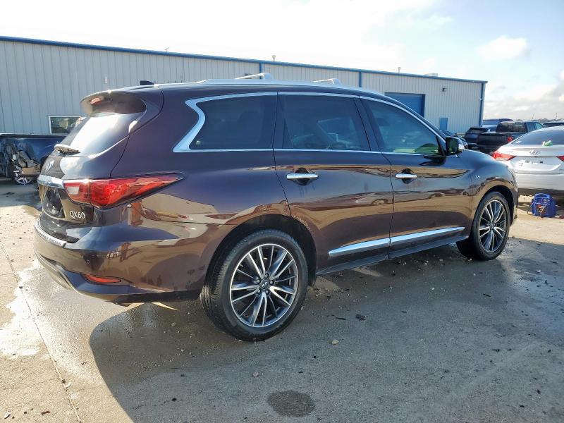 Vin: 5n1dl0mn0kc504592, lot: 57896385, infiniti qx60 luxe 20193
