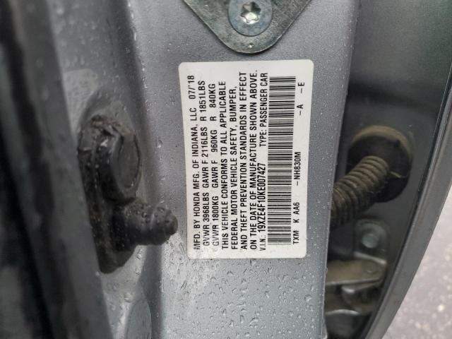 2019 HONDA INSIGHT LX 19XZE4F10KE007427