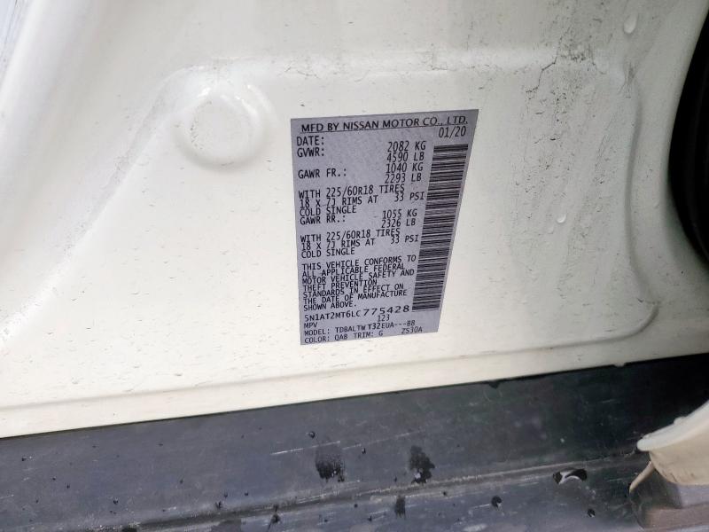 2020 NISSAN ROGUE S - 5N1AT2MT6LC775428