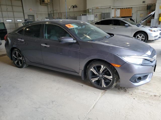 Vin: 19xfc1f91he031158, lot: 58325445, honda civic touring 20174