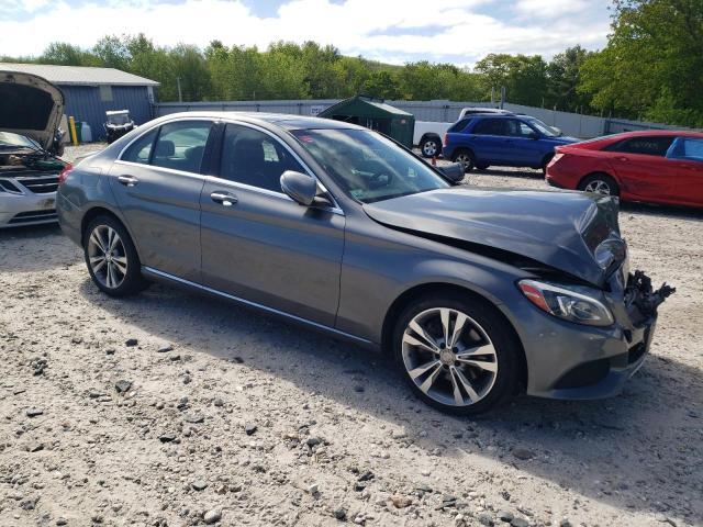 Vin: 55swf4kb0hu193549, lot: 57495255, mercedes-benz c-class 300 4matic 20174
