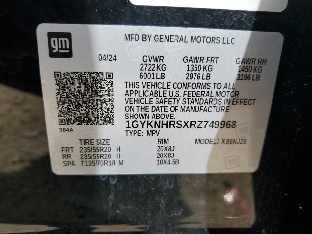 2024 CADILLAC XT5 SPORT 1GYKNHRSXRZ749968