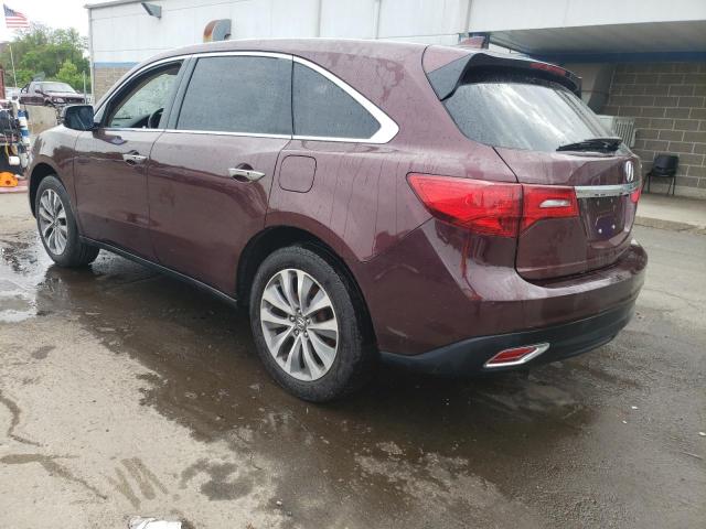 Vin: 5fryd4h41eb028323, lot: 56938365, acura mdx technology 20142