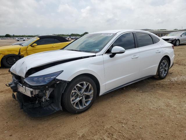 HYUNDAI SONATA SEL 2023 white  gas KMHL64JA5PA314639 photo #1