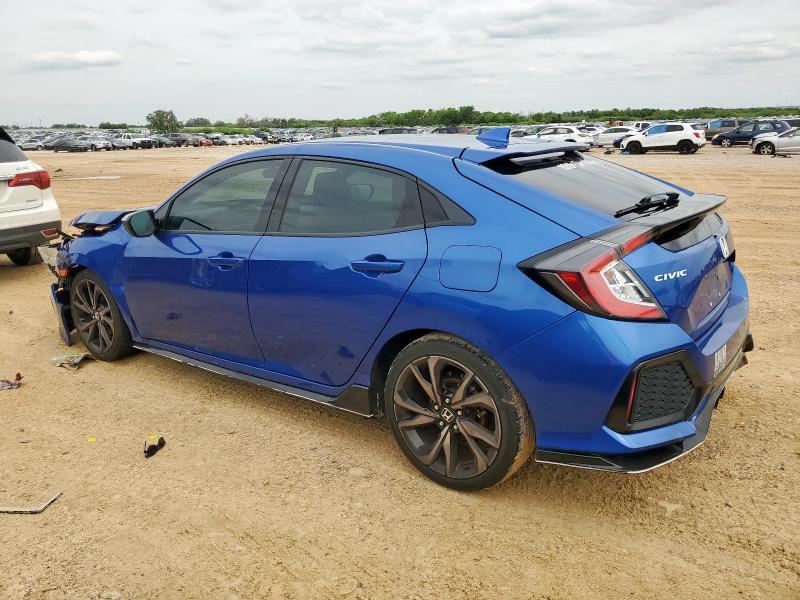 Vin: shhfk7h45ju207537, lot: 59234115, honda civic sport 20182