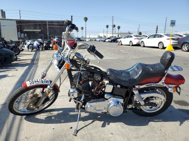 HARLEY-DAVIDSON FXWG 1984 red  gas 1HD1BEK31EY010773 photo #4