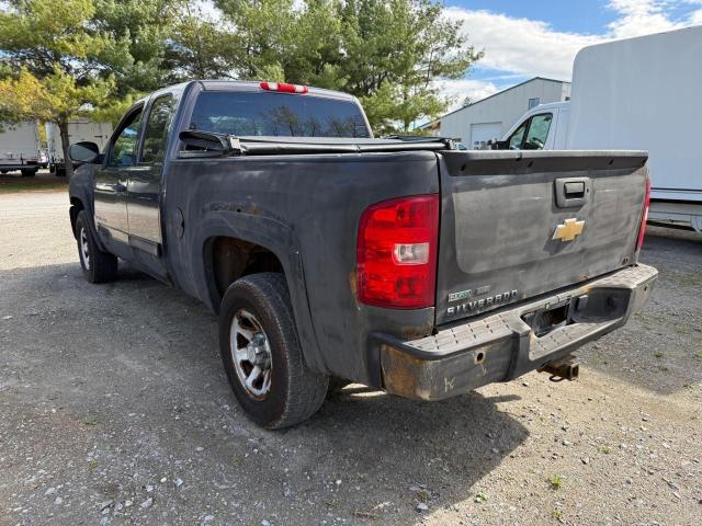 CHEVROLET SILVERADO 2011 black 4dr ext flexible fuel 1GCRKSE36BZ260532 photo #4