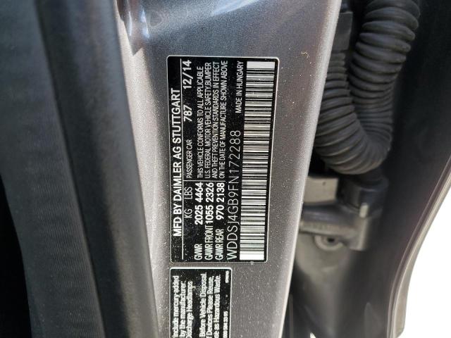 2015 MERCEDES-BENZ CLA 250 4M WDDSJ4GB9FN172288
