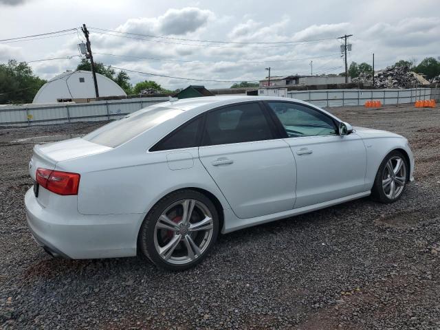 AUDI S6 2014 white sedan 4d gas WAUF2BFCXEN091965 photo #4