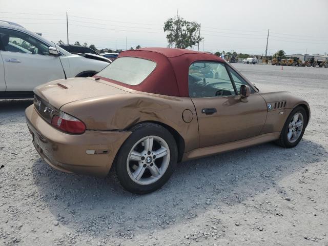 BMW Z3 2.5 2001 tan  gas WBACN33441LK46402 photo #4