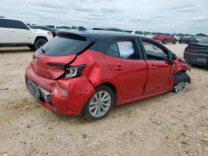 Vin: jtnd4mbe1p3193821, lot: 58914375, toyota corolla se 20233