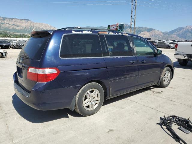 HONDA ODYSSEY EX 2006 blue  gas 5FNRL38696B032304 photo #4