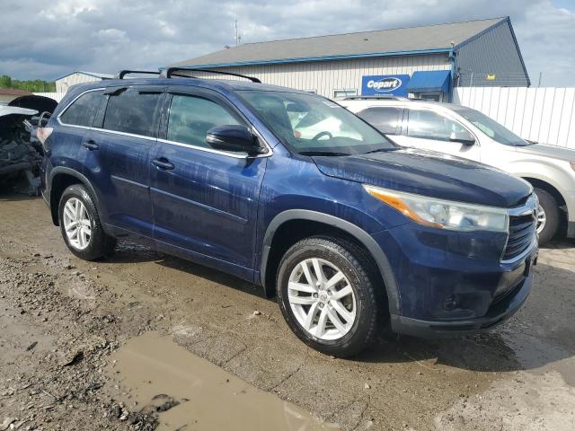 Vin: 5tdzarfh1fs013707, lot: 55350645, toyota highlander le 20154