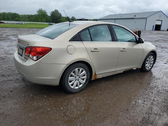 Vin: 1g1pf5s91b7239338, lot: 58407705, chevrolet cruze lt 20113