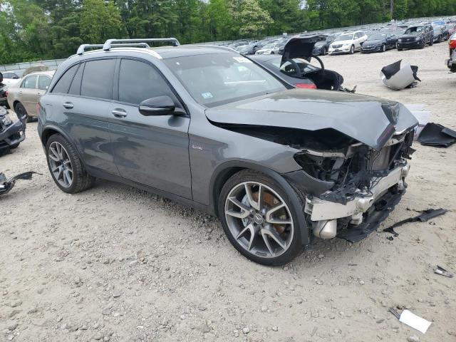 Vin: wdc0g6eb8jf406657, lot: 58040045, mercedes-benz glc-class 43 4matic amg 20184
