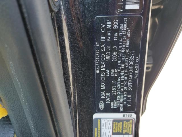 2017 KIA FORTE LX - 3KPFK4A70HE068521
