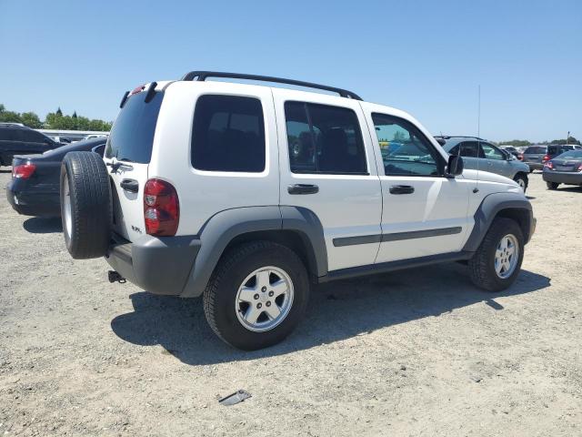 JEEP LIBERTY SP 2005 white  gas 1J8GL48K75W533267 photo #4