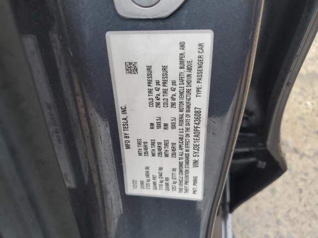 2023 TESLA MODEL 3 - 5YJ3E1EA0PF436087